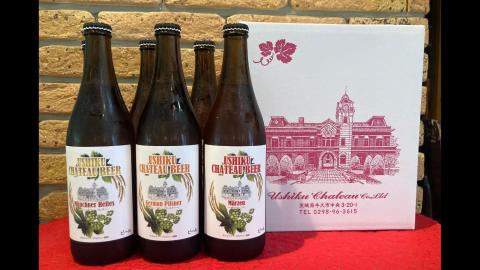 【 牛久市限定 コラボ 】 常陸牛 ( 焼肉用 ) ＆ 牛久シャトービール 6本 A4 A5 常陸牛 モモ バラ 食べ比べ 焼肉 牛肉 肉 牛久シャトー ビール お酒 クラフトビール