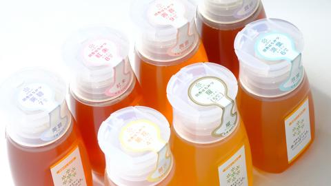 【 数量限定 】田舎はちみつ ボトル 7種 セット [ ピタッとボトルB7 280g ]（ 茨城県共通返礼品： 五霞町 ） 季節で移ろう 生ハチミツ 蜂蜜 非加熱 茨城県産 国産 天然 純粋 贈答用