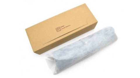 【サイフ工房ANDOU】ベルト付ロールペンケース（ブルーグレー） 筆箱 革小物 レザー 日本製 贈り物 ギフト プレゼント 記念日 誕生日 お祝い 社会人 メンズ