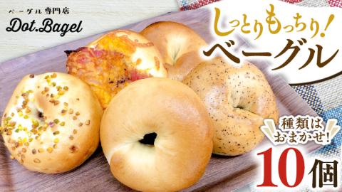 ベーグル 専門店 10個 おすすめ セット パン 詰め合わせ 詰合せ 食べ比べ bagel 冷凍 食感 しっとり もっちり おしゃれ まとめ買い お取り寄せグルメ  《 種類おまかせ 》