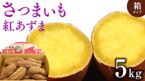 さつまいも【 紅あずま 】 5kg ( 箱込 ) サツマイモ さつま芋 芋 いも 野菜 焼き芋 スイーツ おやつ 国産