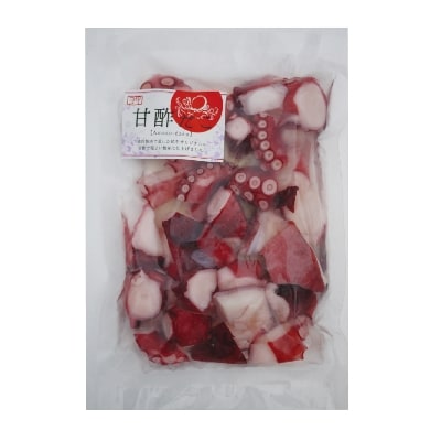 【タコ/4種詰合せセット】蒸し蛸1尾＆甘酢蛸200g＆梅酢蛸200g＆味付たこ200gの4点セット【配送不可地域：離島】