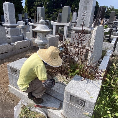墓地清掃サービス
