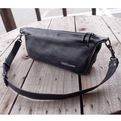 Ciwau leathers 【BOAT BAG】ストーンブラック　　