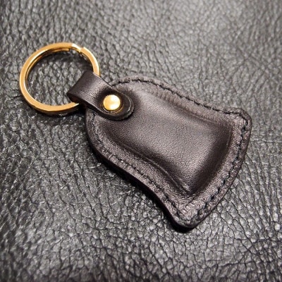 ラフテール【ガーディアンベル レザーキーホルダー】ブラック　　