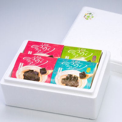 美乃浜　ふのりかんてん(4個入り)【配送不可地域：離島】