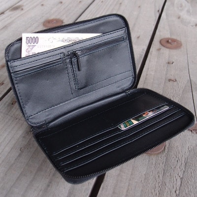 ラフテール【karami 空身】スマートフォンショルダー　漆黒(ブラック)　　CW-KM-BK