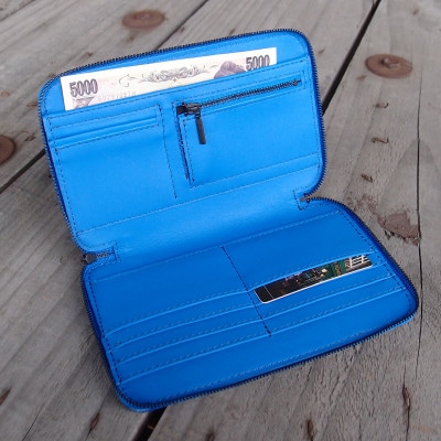 ラフテール【karami 空身】スマートフォンショルダー　瑠璃色(ネイビー)　　