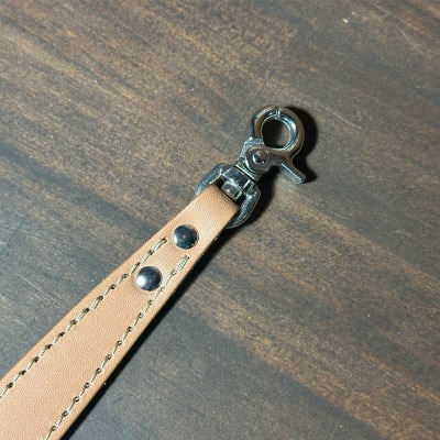 ラフテール【ウォレットロープ　平ロープ52cm】ナチュラル　　CW-AC-WR-HIRA-NA-52