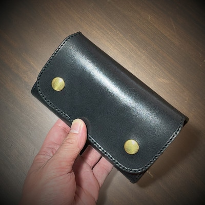 ラフテール【トラッカー　ミドルウォレット】BK　　CW-TR-BK-M