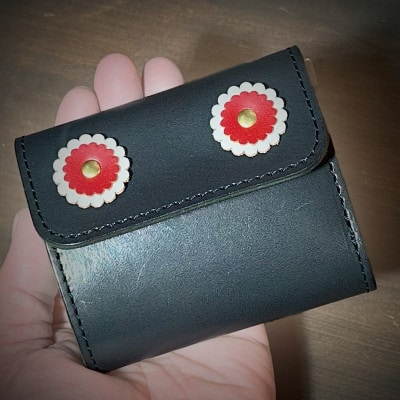 ラフテール【ロゼット　ミニウォレット】BK　　CW-RT-BK-MINI