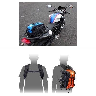 モトレック【SEATBAG-16L】ブラック　MR-SB-16-BK