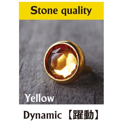 ラフテール【2025限定スタッズガーディアンベル】イエロー×シルバー　AC-GB-25-SVYL