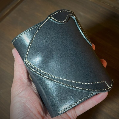 ラフテール【デュラブル　ショートウォレット　プレーン】BK　CW-SHE-DU-BK-P-S