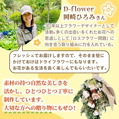 【11月下旬以降発送開始・先行予約】コットンとユーカリのクリスマススワッグ【配送不可地域：離島】