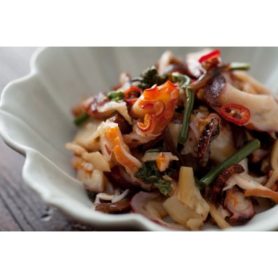 味一番　中華いか山菜、中華たこ山菜　各150g×5パックセット(計10パック)【配送不可地域：離島】