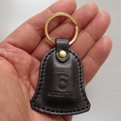 ラフテール【ガーディアンベル レザーキーホルダー】ブラック　　