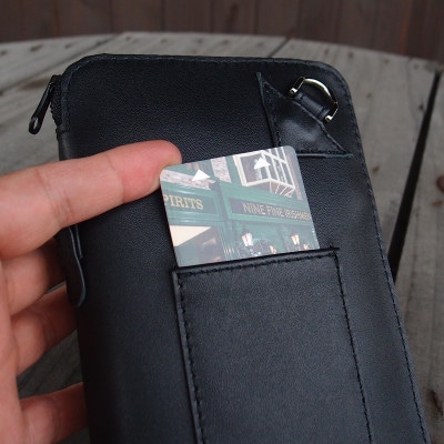 ラフテール【karami 空身】スマートフォンショルダー　漆黒(ブラック)　　CW-KM-BK