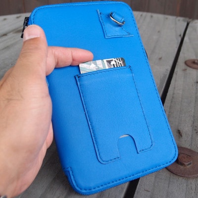 ラフテール【karami 空身】スマートフォンショルダー　瑠璃色(ネイビー)　　