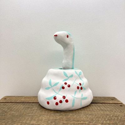 那珂湊張り子 首振り巳