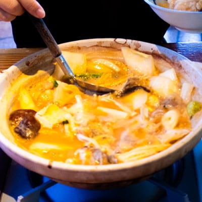 【先行予約・12月以降順次発送】あん肝・特製スープ入り　高級魚あんこう鍋4人前セット【配送不可地域：離島】