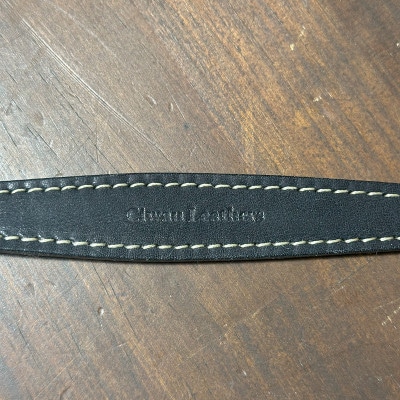 ラフテール【ウォレットロープ　平ロープ47cm】ブラック　　