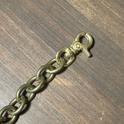 ラフテール【ウォレットチェーン　トラッカーチェーン50cm】ブラス　　