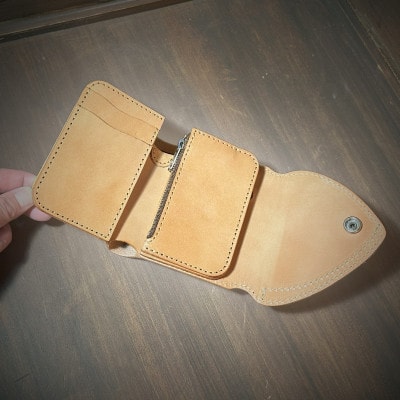 ラフテール【デュラブル　ショートウォレット　プレーン】NA　CW-SHE-DU-NA-P-S