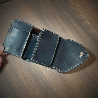 ラフテール【デュラブル　ショートウォレット　プレーン】BK　CW-SHE-DU-BK-P-S