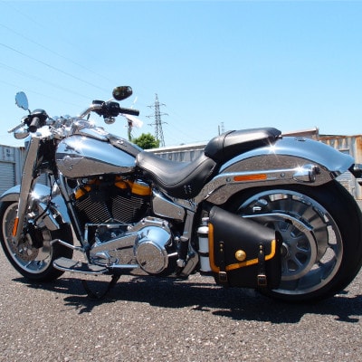 ラフテール【2025年度限定 GHOST RIDER】イエロー　ボトル付モデル　スイングアームバッグ