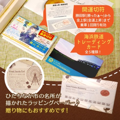 海浜鉄道いもレーヌ(5個入)地元ローカル線とのコラボ　特産の干し芋使用の焼き菓子　ギフトにピッタリ【配送不可地域：離島】