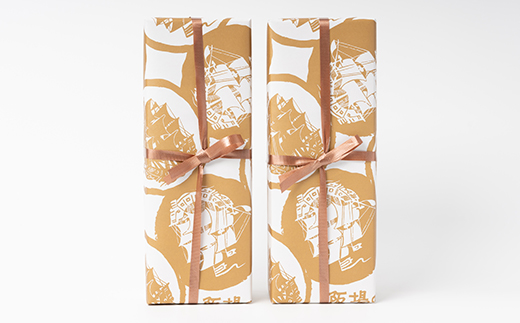 【職人が手焼き・地元で人気の阪場のカステラ】1号×2本セット