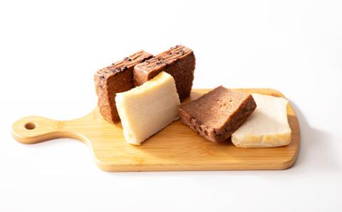 乳製品、卵、小麦が苦手な方におすすめ!グルテンフリー米粉100%食ぱん2種類セット【配送不可地域：離島】