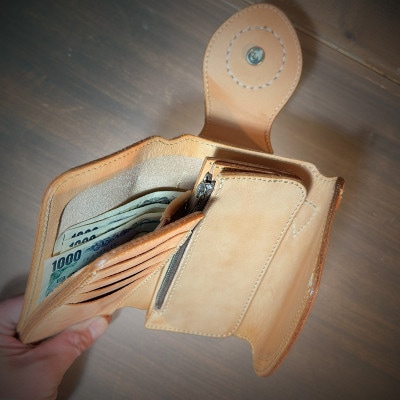 ラフテール【デュラブル　 ミドルウォレット　A-type】NA　　CW-SHE-DU-NA-A-M