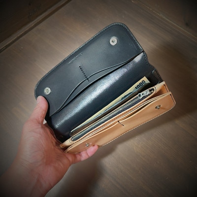 ラフテール【ロゼット　ロングウォレット】BI　　CW-RT-BC-L