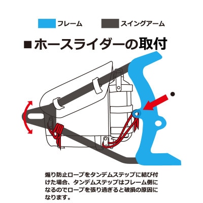 ラフテール【2025年度限定 GHOST RIDER】シルバー　ボトル付モデル　スイングアームバッグ
