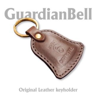 ラフテール【ガーディアンベル レザーキーホルダー 】ダークブラウン