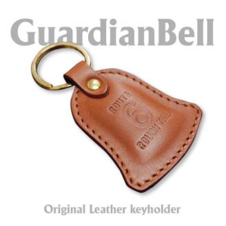 ラフテール【ガーディアンベル レザーキーホルダー】ライトブラウン