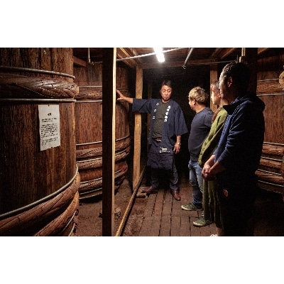 【ランチ＆デザート付】醤油蔵見学体験(もろみの櫂つきや醤油の利き味体験/100年続く老舗醤油蔵)