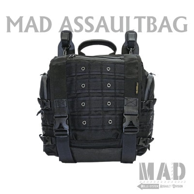 ラフテール【MADアサルトバッグ17L】ブラック　MAD-SB-AS-17-BK