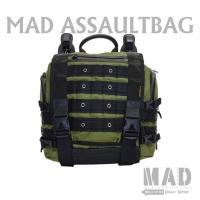 ラフテール【MADアサルトバッグ17L】オリーブドラブ　MAD-SB-AS-17-OD