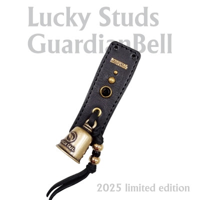 ラフテール【2025限定スタッズガーディアンベル】ブラック×ブラス　AC-GB-25-BRBK