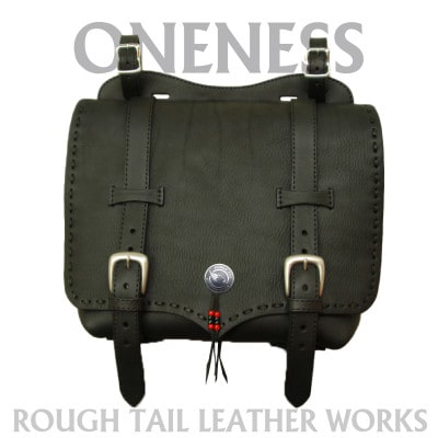 ラフテール【ワンネス サドルバッグ Lサイズ】ブラック×ブラック　ONE-SB-BKBK-L