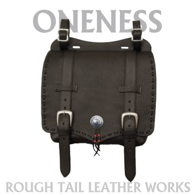 ラフテール【ワンネス サドルバッグ Mサイズ】ブラック×ブラック　ONE-SB-BKBK-M