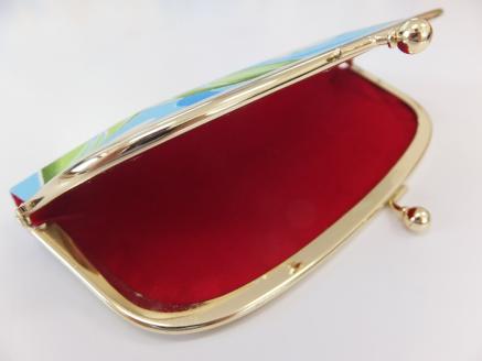 KS-13　MAHALOオリジナルがま口(メガネケース)