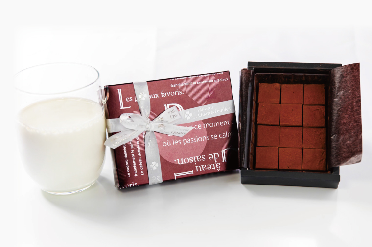 生チョコ 3種（12粒×3箱）【チョコレート チョコ 紅茶 コーヒー 珈琲 ミルク お菓子 洋菓子 デザート ギフト 贈り物 バレンタイン バレンタインデー 鹿嶋市 茨城県 キャトルフィユ】（KCX-40）