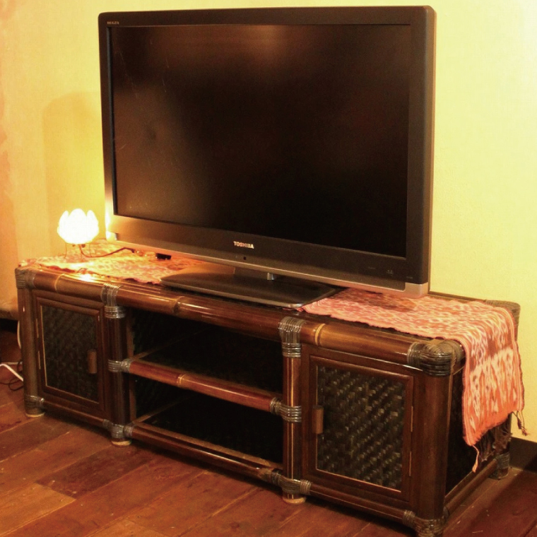 【受注生産】バンブー テレビボード Lサイズ 120cm (KDF-20)