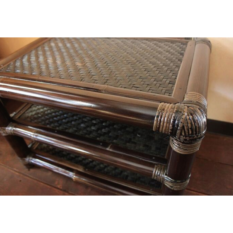 【受注生産】バンブー テレビボード Ｍサイズ 60cm（前扉なし）(KDF-23)