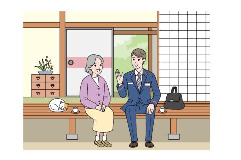 KAN-2　郵便局のみまもり訪問サービス（12ヵ月）