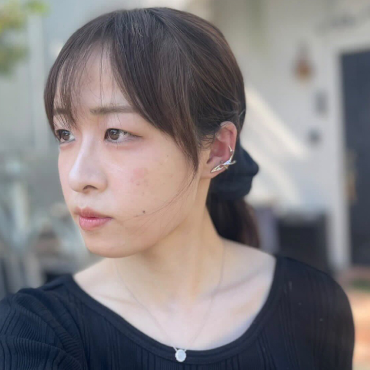 コルエイヤーカフ(鹿の角) ゴールド【イヤーカフ フリーサイズ ゴールド リング アクセサリー 上品 贈り物 ギフト ショップバック 茨城県 鹿嶋市 】（KBD-54）